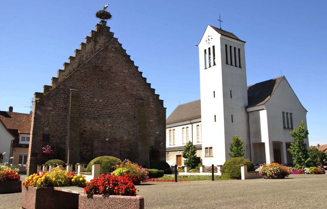 ostheim ext. glise  bk