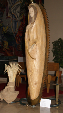 ostheim statue vierge